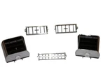 70 Chevelle And Camino Dash A/c Vents, 2 Outer, Center Lower Outlet. Fixed Price $129.95.