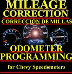 Chevrolet Speedometer Instrument Gauge Cluster Mileage Odometer Programming. Fixed Price $99.00.