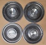 New Nos 1959 Pontiac Motor Division 14" Hubcaps Bonneville Catalina. Fixed Price $284.99.