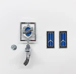 1984-1986 Olds Cutlass Supreme 442 Stand Hood /tail Light Emblems Blue. Fixed Price $229.95.