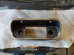 68 Mustang Radio Bezel C8ZA 18842C. Fixed Price $40.00.