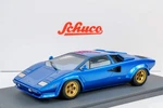 Schuco 1979 Lamborghini Countach LP400S Blue W/ Gold Wheels 1:18 18U00025. Fixed Price $269.99.