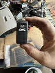 Paccar Sleeper Light Dash Rocker Switch P27 1216 036 01. Fixed Price $50.00.