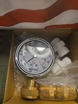 Bernoi Water Pressure Gauge Kit Glycerin Filled O-200PSI See Photos For Sizes.. Fixed Price $25.99.