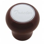 United Pacific 23358 Air Brake Valve Control Knob "tractor" Wood, Stainless Plaq. Fixed Price $52.26.