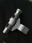 New Vintage Style Auto Flashlight With Holder. Fixed Price $45.00.
