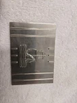 1938 Plymouth Radio Delete Plate Mopar Dash 770202 Br. Fixed Price $80.00.