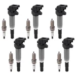 6 Ignition Coils + Spark Plugs For Bmw 128I 325XI 328I 330I 330XI 525XI UF592. Fixed Price $57.81.