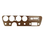 Dash Cover Insert Trim Gunstock Vinyl, Assembly (repro. Carrier) For 67 Gto. Fixed Price $308.54.