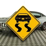 Buick Gs '71 Muscle Car Sign Skylark Burning Rubber -fast Speed Garage Decor. Fixed Price $39.95.