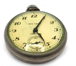 New Haven Vintage Mechanical Wind Up Pocket Watch "compensated". Fixed Price $22.50.